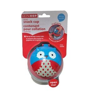 Skip Hop - (RARE) Owl Portable Snack Container Cup 7.5oz